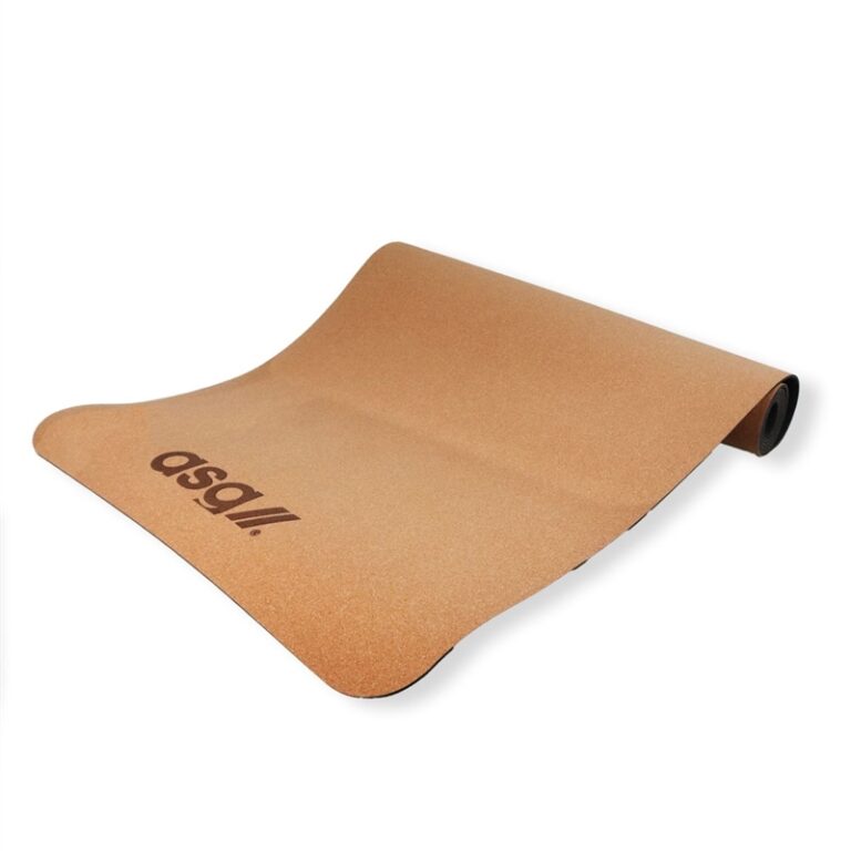 Active Sports Gear 4 mm Kork Yogamåtte - 183 x 61 cm