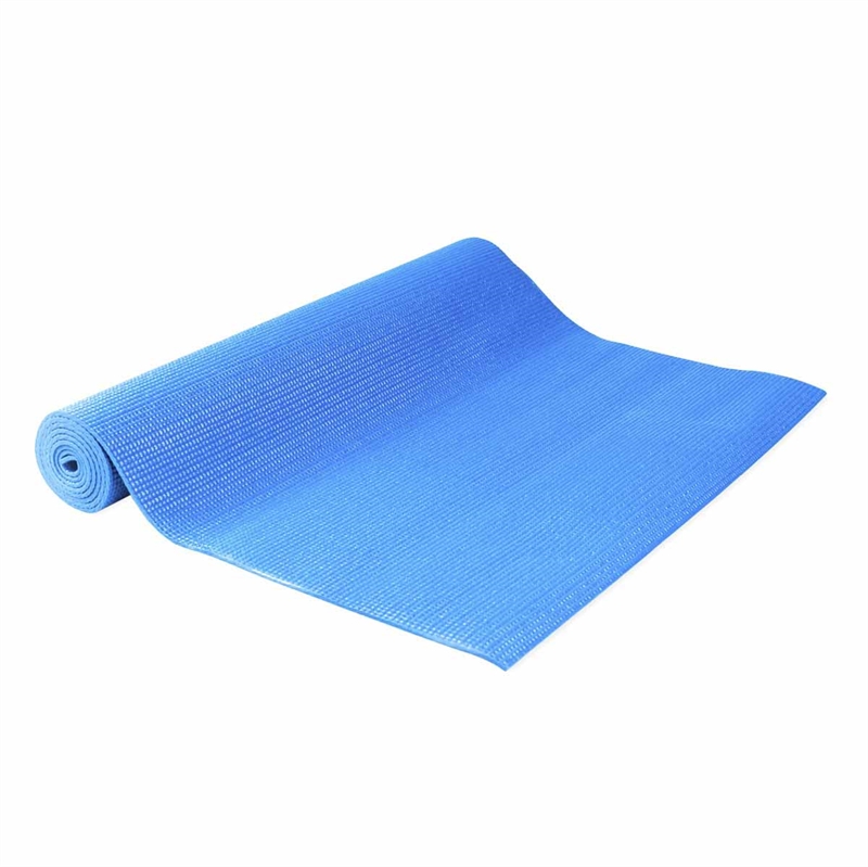 Active Sports Gear 4 mm Yogamåtte - 173 x 61 cm - Blå