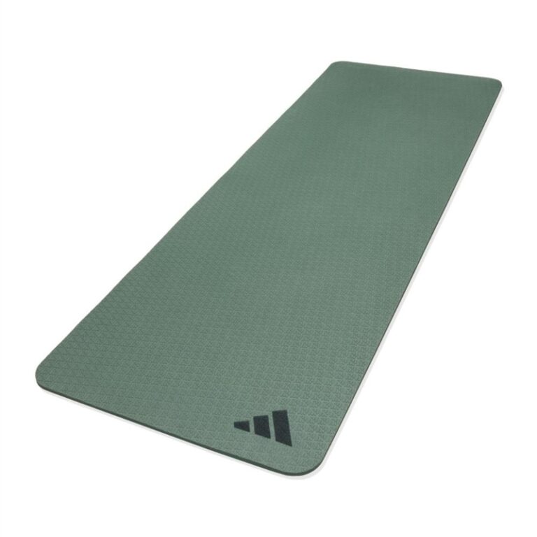 Adidas 10 mm Yogamåtte - 183 x 61 cm - Grøn