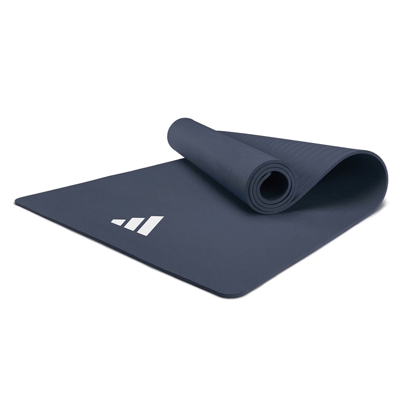 Adidas 8 mm Yogamåtte - 176 x 61 cm - Blå