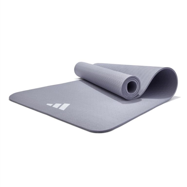 Adidas 8 mm Yogamåtte - 176 x 61 cm - Lyslilla