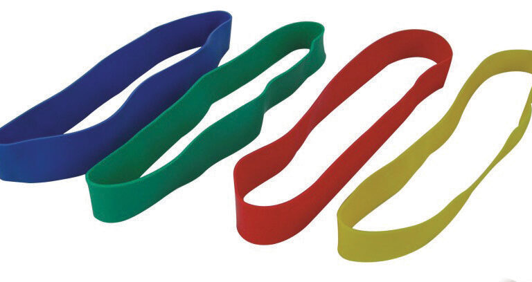 Aserve Fitness Træningselastik Light Rød