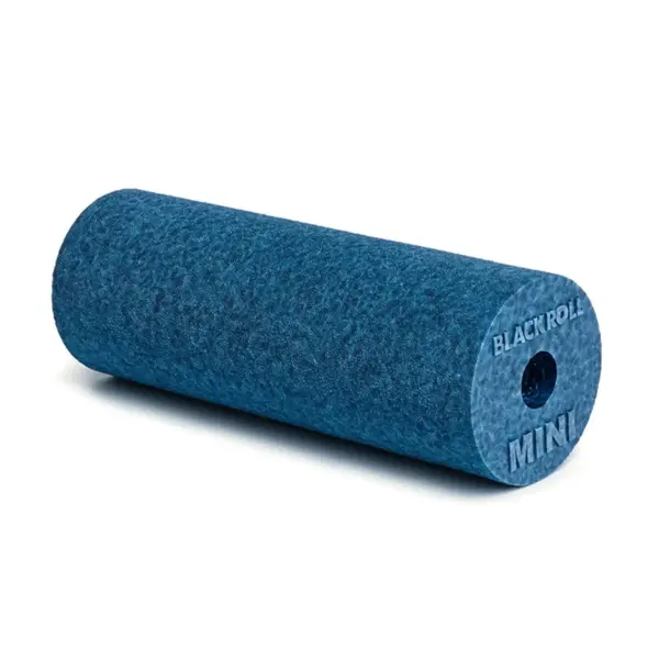 Blackroll Mini Flow Foam Roller - Blå (15 x 6 cm). Specialudviklet og gennemtestet foamroller med takker