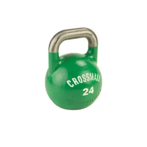 Crossmaxx Competition Kettlebell, 24 kg. Fremstillet i støbejern - yderst holdbar. Brug til funktionel træning, som crossfit udstyr og derhjemme