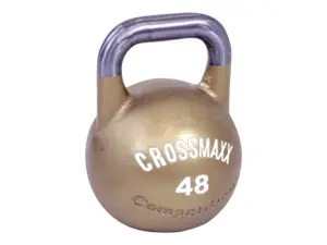 Crossmaxx Competition Kettlebell, 48 kg. Fremstillet i støbejern - yderst holdbar. Brug til funktionel træning, som crossfit udstyr og derhjemme