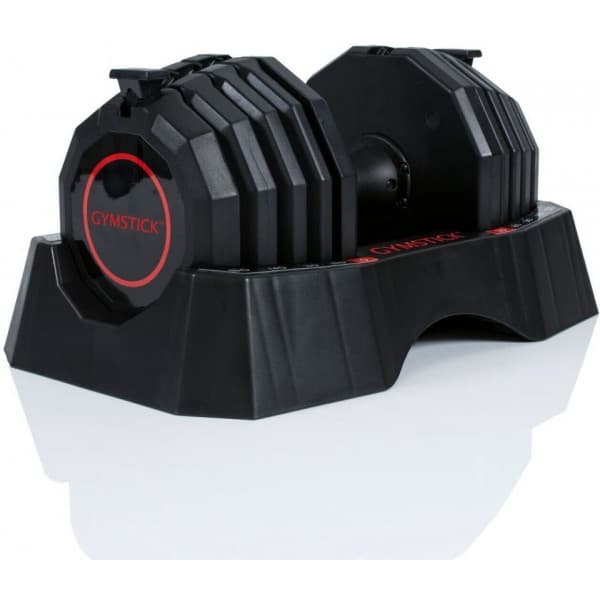 Gymstick Quick-Lock-justerbart håndvægt, 22,5 kg