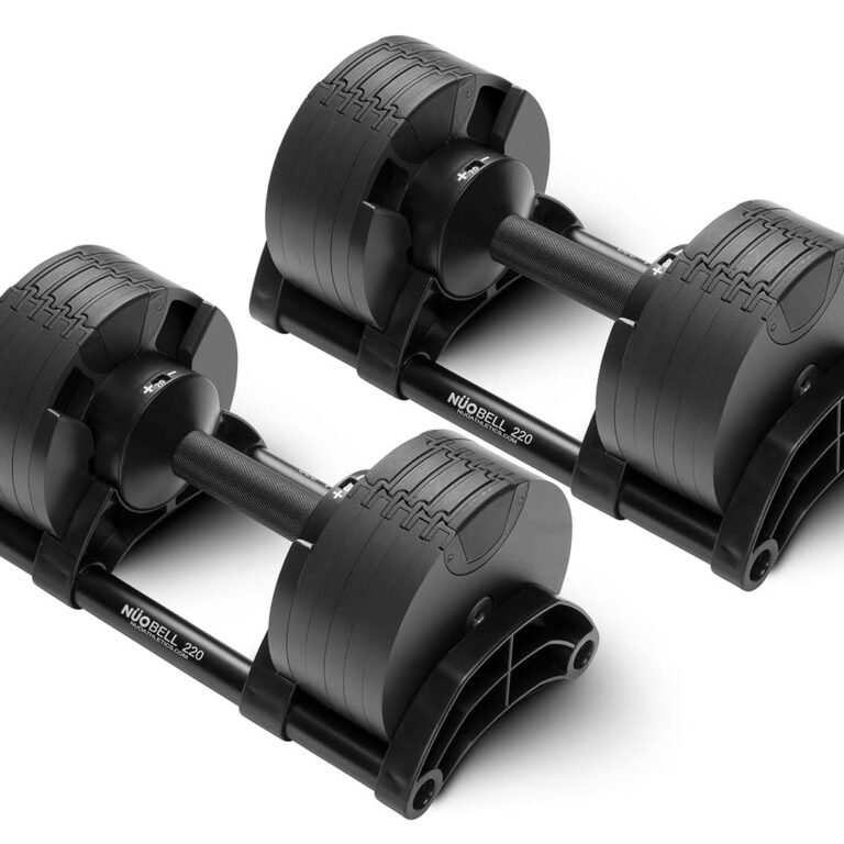 Justerbare Håndvægte NÜOBELL Sæt 2–20 kg – Parvis – NÜOAthletics