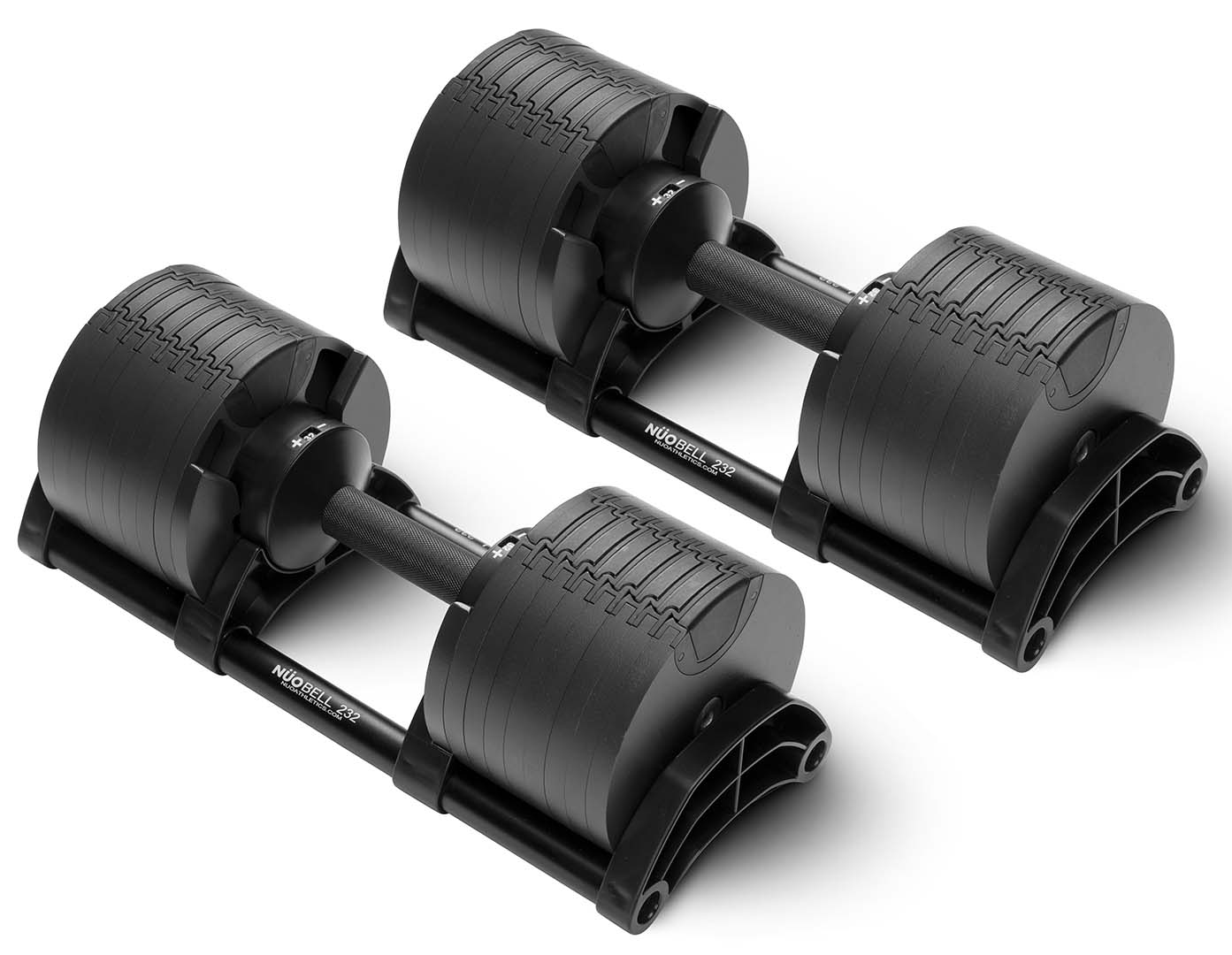 Justerbare Håndvægte NÜOBELL Sæt 2–32 kg – Parvis – NÜOAthletics