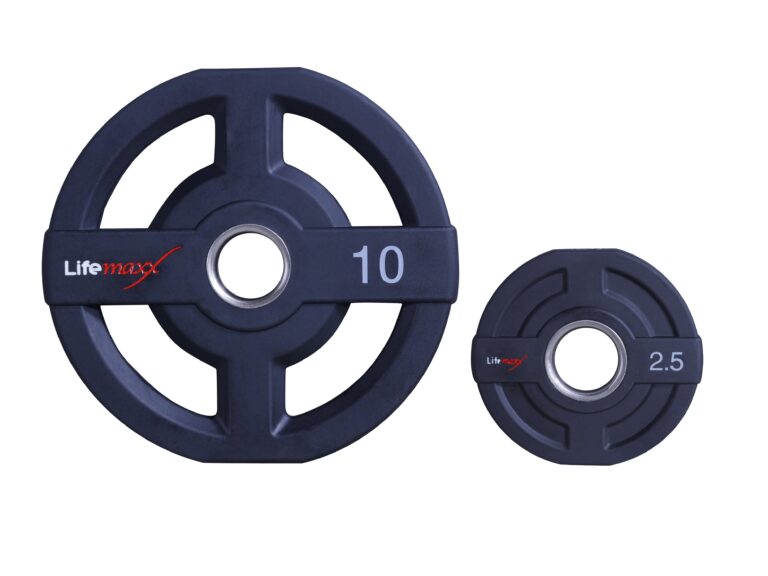LMX PU Olympisk Disc 50mm 1,25kg - Brugt vægtskive med PU coating til styrketræning