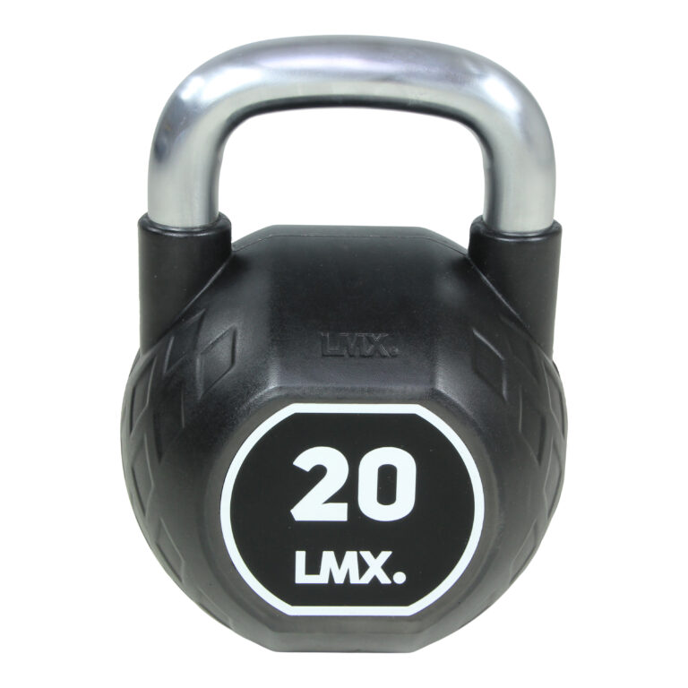 LMX. CPU kettlebell 20 kg - sort kettlebell til styrke og funktionel træning