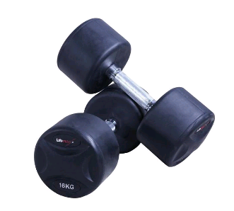 Lifemaxx Fast Håndvægt 36 kg (Sæt) - Demo faste håndvægte til tung styrketræning i center og home gym
