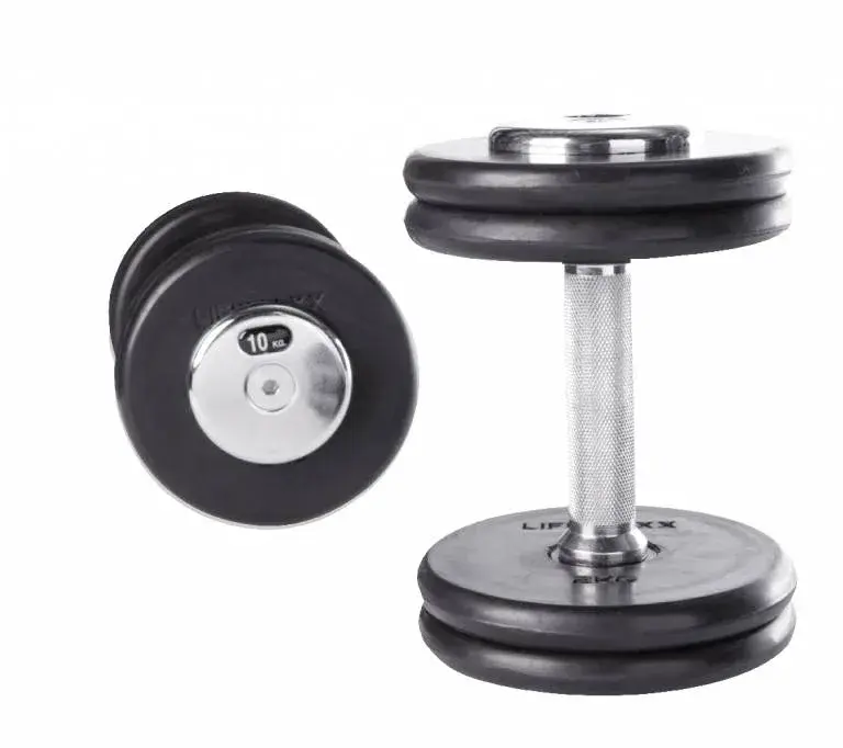 Lifemaxx Håndvægt 60 kg Lige Stålstang Håndvægt