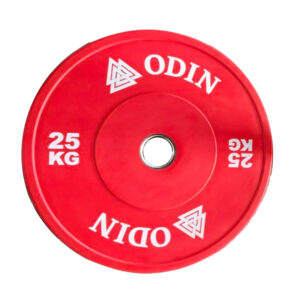 Odin Olympic Farvet Bumper Vægtskive 25kg (1 stk)