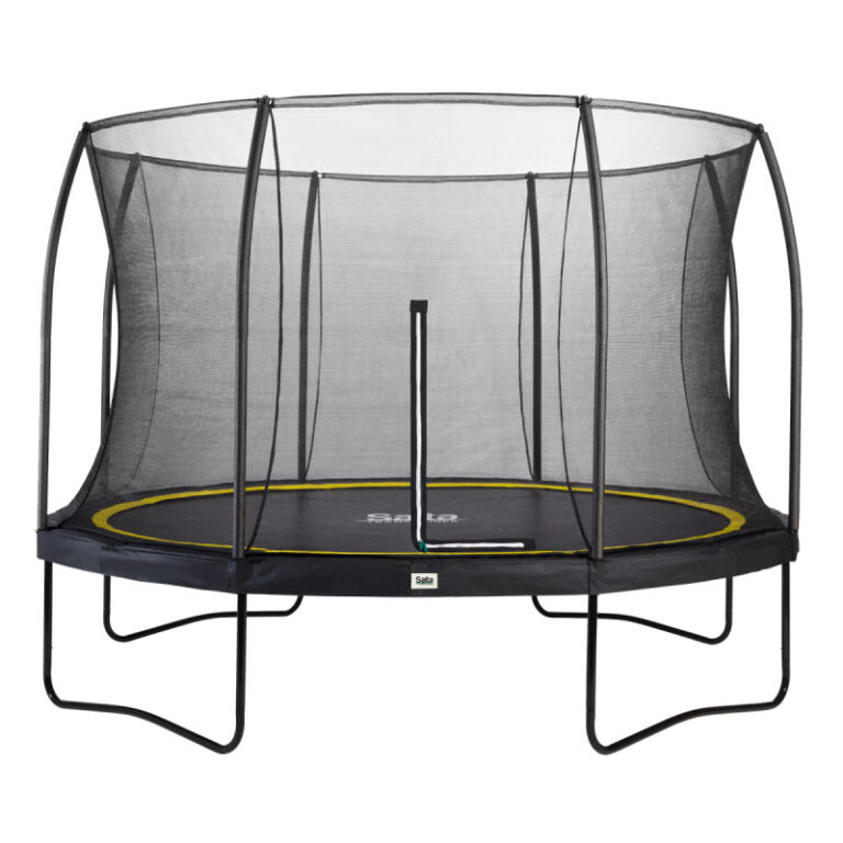 Salta Comfort Edition trampolin inkl. sikkerhedsnet Ø396 cm - Sort