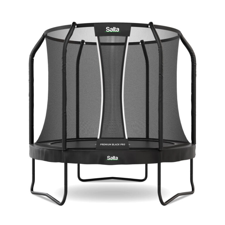 Salta Premium Black Pro trampolin inkl. sikkerhedsnet Ø260 cm - Sort