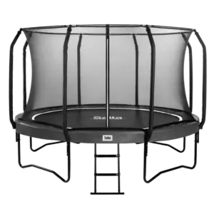 Salta Trampolin First Class Ø366 cm, sort inkl. stige & sikkerhedsnet - 805-565