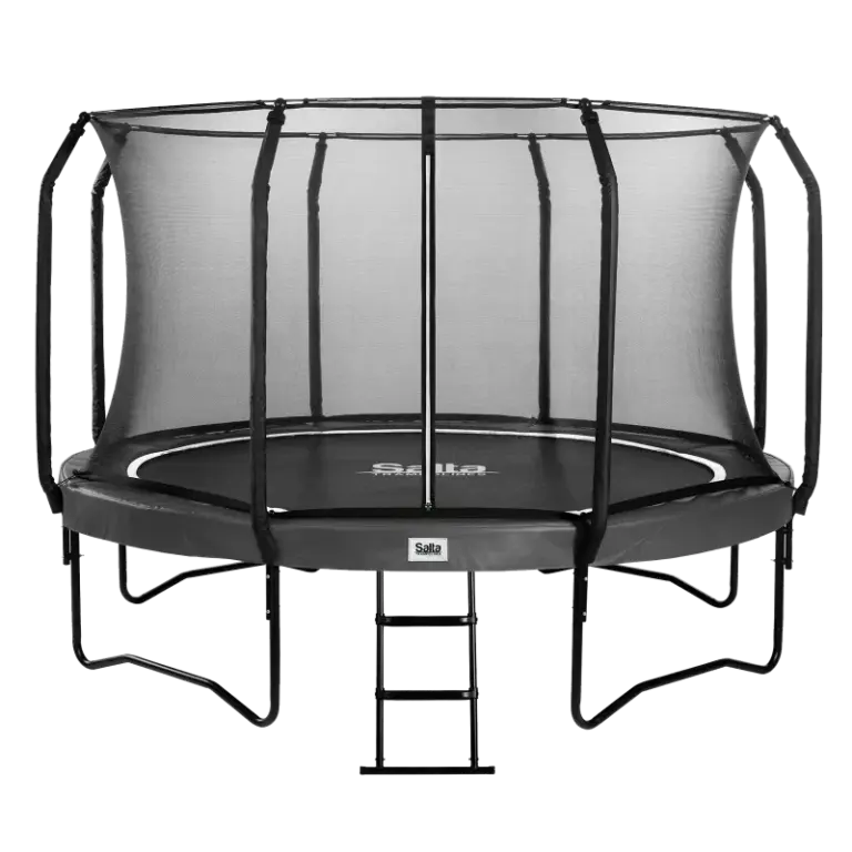 Salta Trampolin First Class Ø427 cm, sort inkl. stige & sikkerhedsnet - 805-567