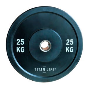 Titan Life Rubber Bumper Plate 25kg Vægtskive