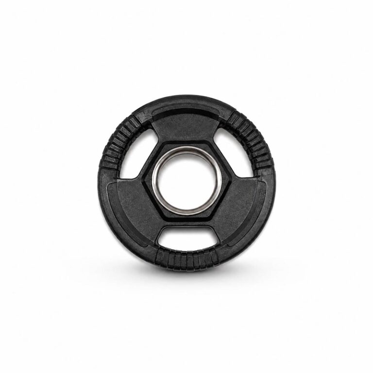Toorx Gummibelagte Vægtskive - 1,25 kg - Sort