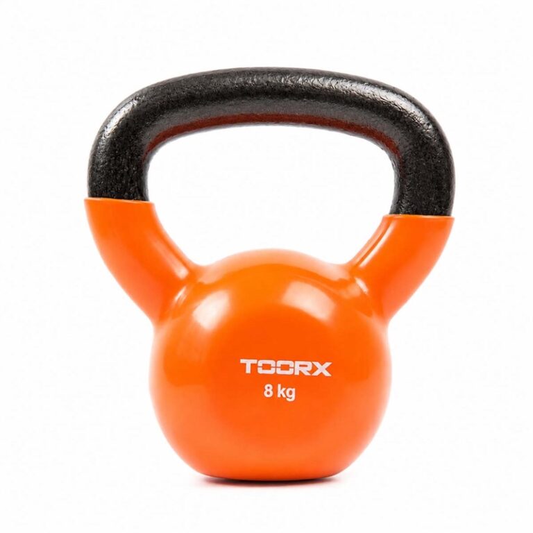 Toorx Vinyl Kettlebell - 8 kg - Orange