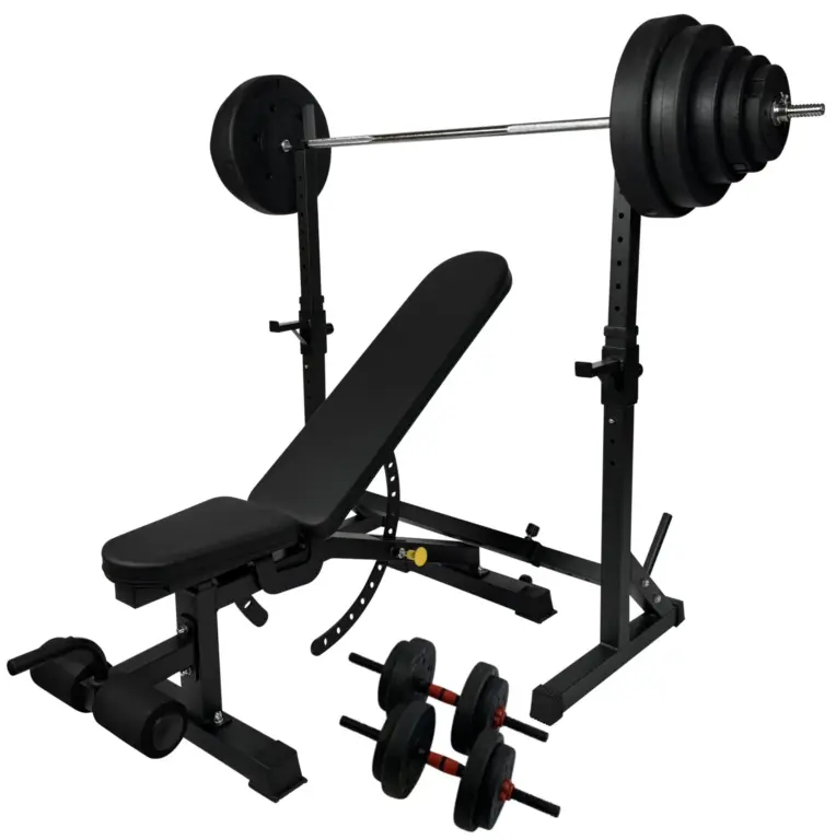 Træningsudstyrssæt Deluxe 110 KG