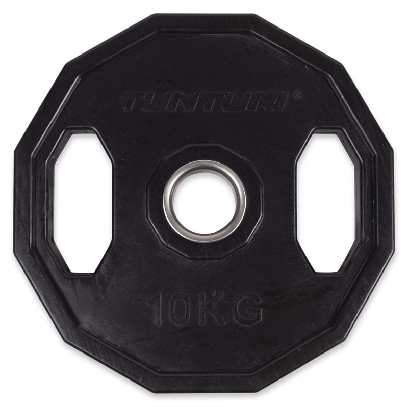 Tunturi Competition Vægtskive - 10 kg - Sort
