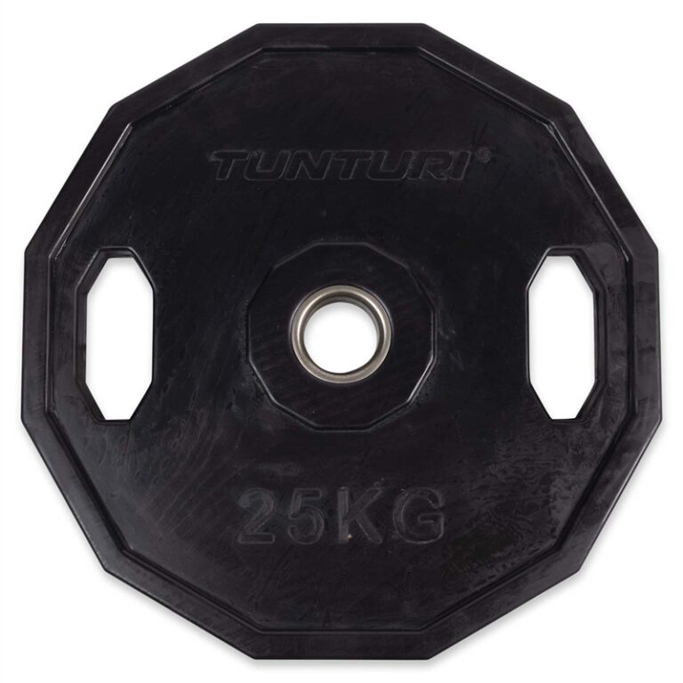 Tunturi Competition Vægtskive - 25 kg - Sort