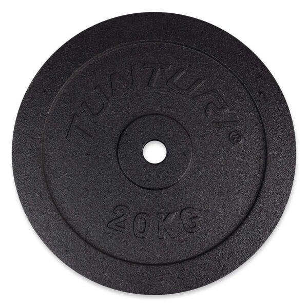 Tunturi Støbejern Vægtskive - 20 kg