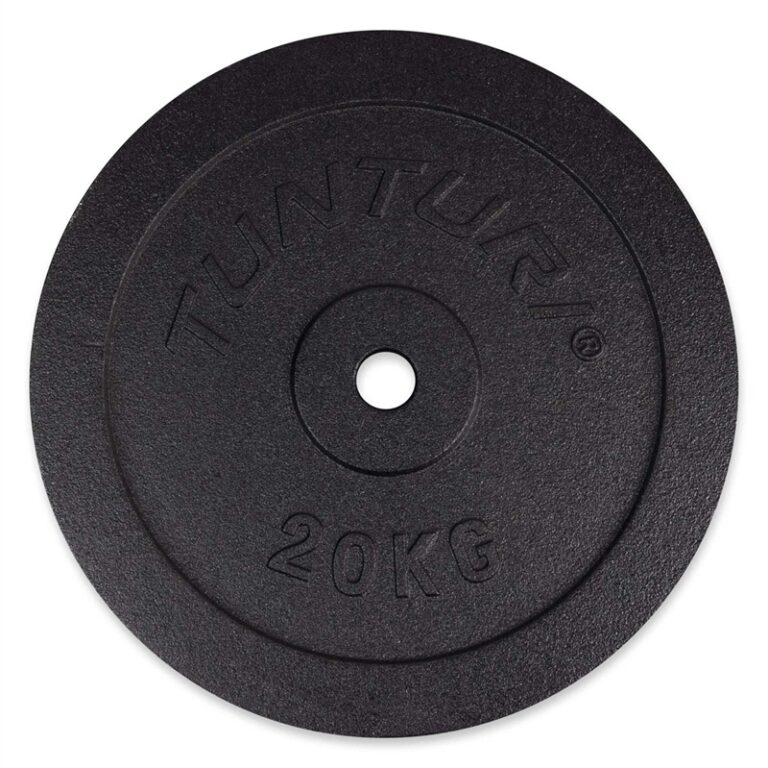 Tunturi Støbejerns Vægtskive - 30 mm - 20 kg
