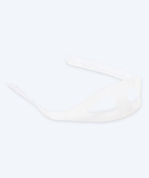 Watery 02 silikone elastik til dykkermasker - Klar - Stropper til dykkermasker