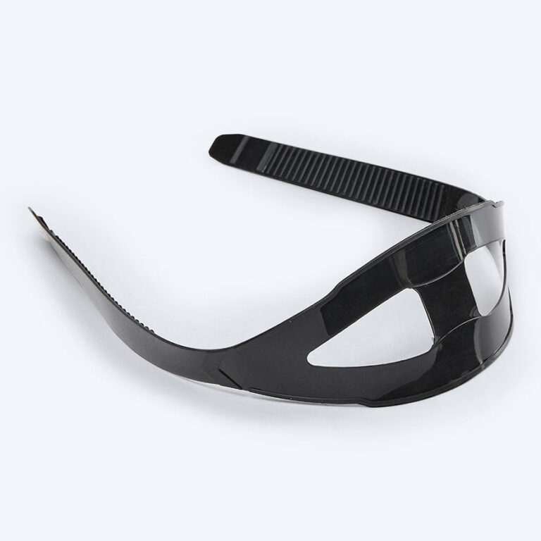 Watery 02 silikone elastik til dykkermasker - Sort - Stropper til dykkermasker